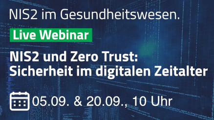 Webinar: IT-Sicherheit mit NIS2 & Zero Trust